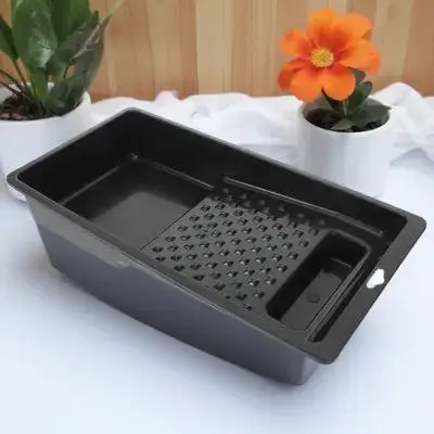 Professional Paint Tray Roller Brush Large Capacity Durable Easy Clean for Various Coating Jobs DIY Painters Paint Tray Liner