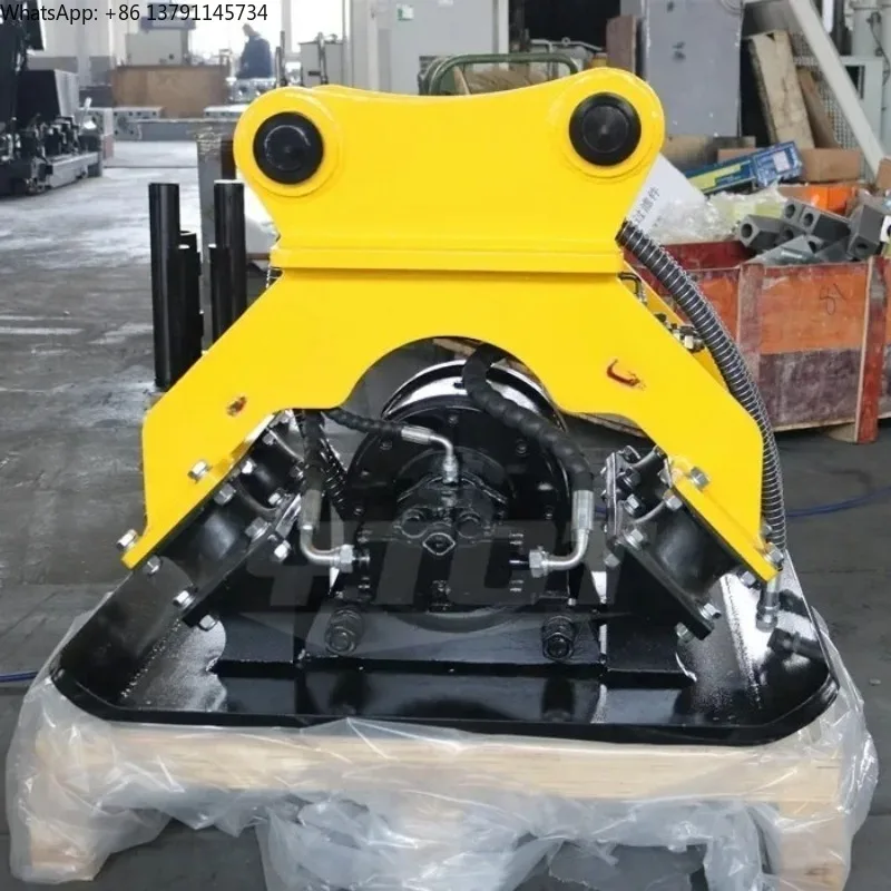 

hydraulic soil vibrating compactor mini excavator compactor