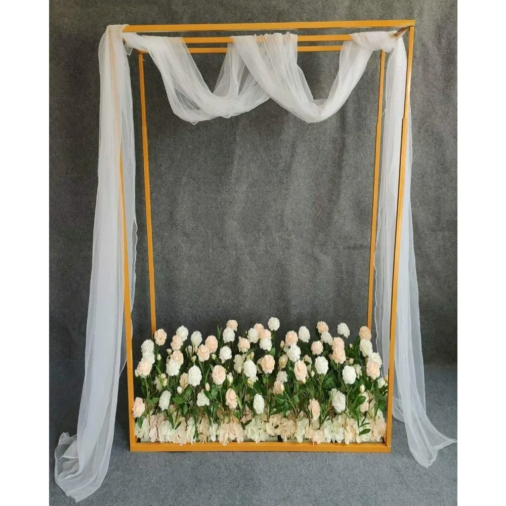 Metal Wedding Arch Stand Party Ceremony Decorations Garden Arbor Backdrop Stand Photo Booth Photography