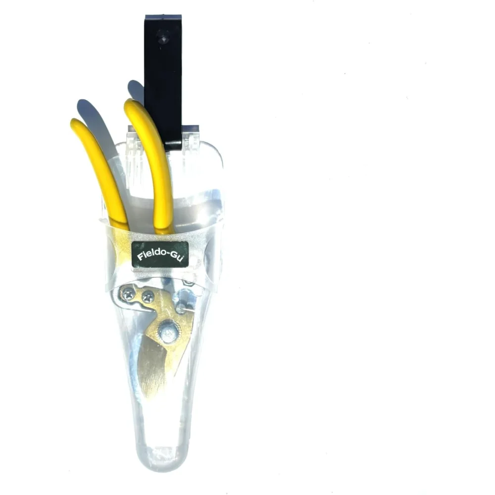 BypassPruning Shears Pro 7" w/Plastic Holster with SK-85 Japanese Standard Steel Blades, 5/8" Cut Capacity, Gardening Hand Tools