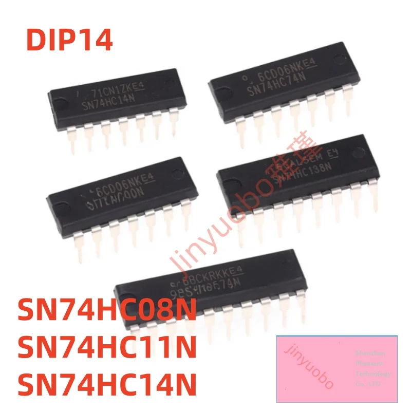 (10-50piece) 100% New SN74HC08N SN74HC11N SN74HC14N DIP-14 Chipset