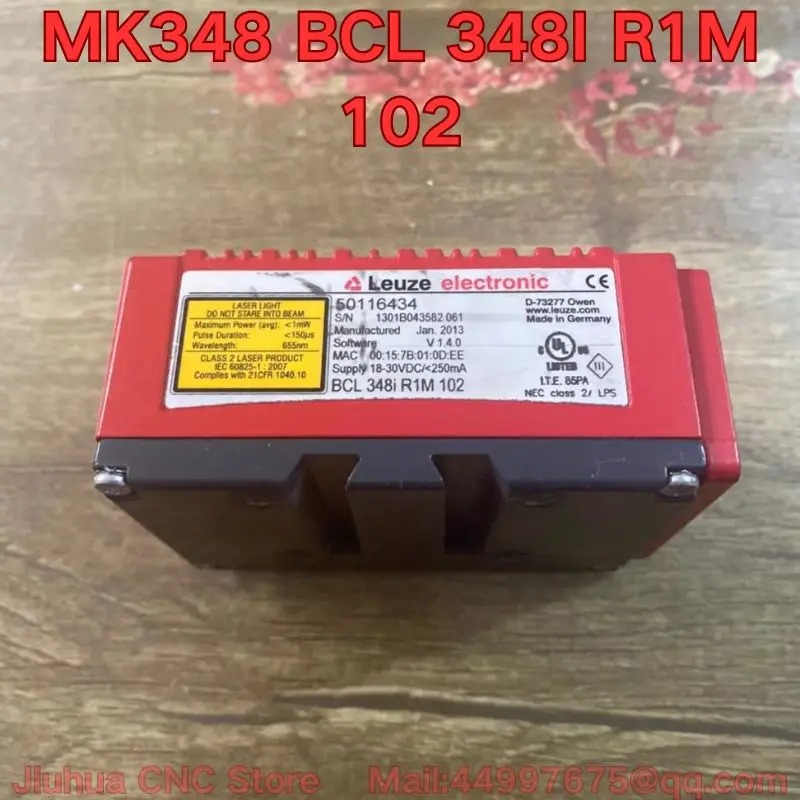 

Second-hand MK348 BCL 348I R1M 102 code reader function test is normal