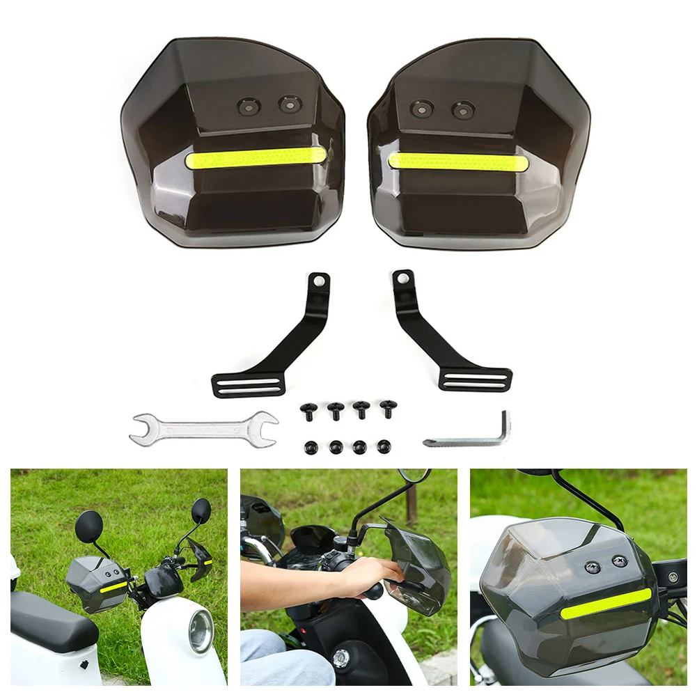 Electric Bicycle Handguards Handlebar Guard Windshield Wind Deflector Protector For E-bike Motorcycle Cycling Replace Accessory