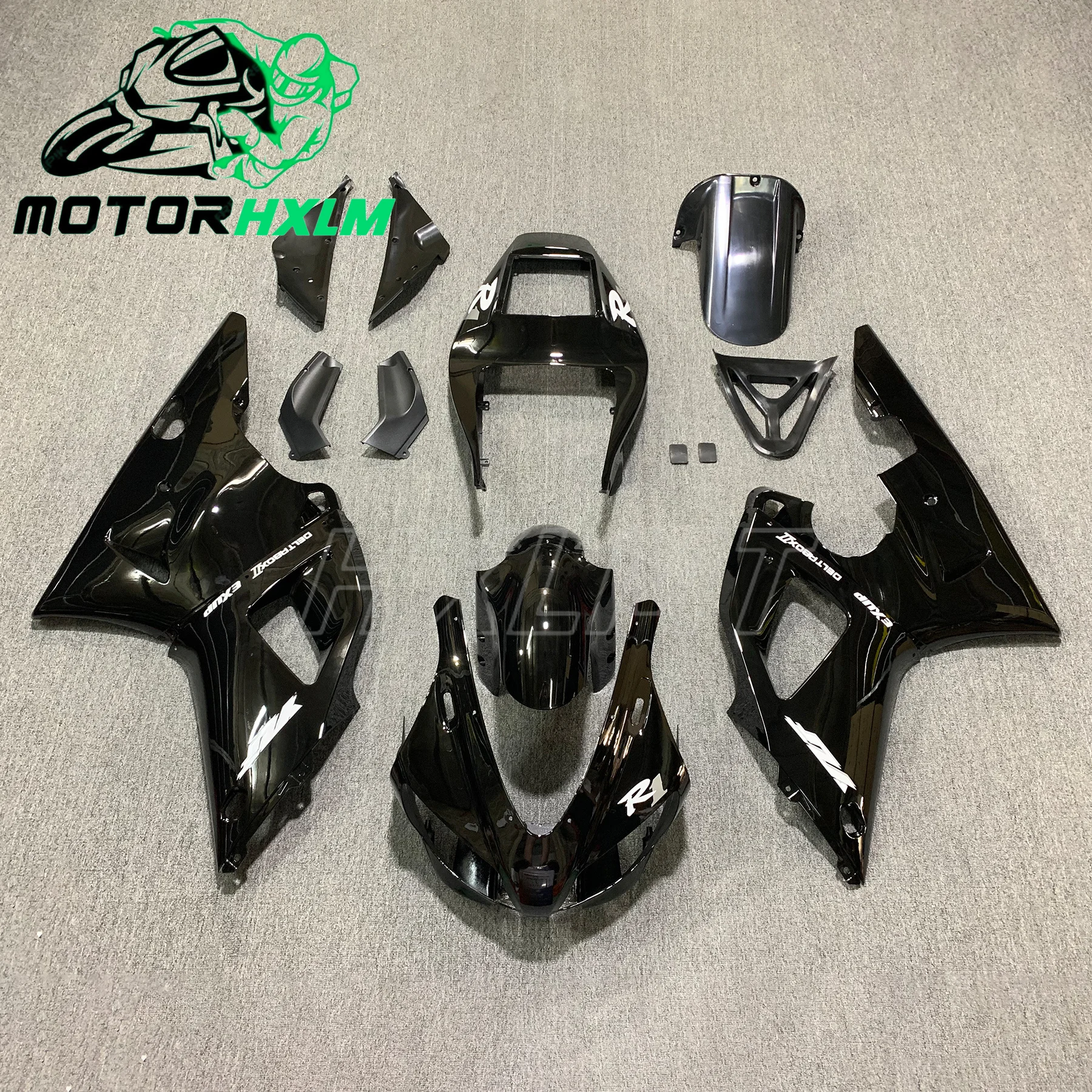 Motorcycle 1998 Fairings Kit Fit For YZFR1 year 1999 1998 Bodywork Set High Quality  Injection Carbon fiber paint black ABS new