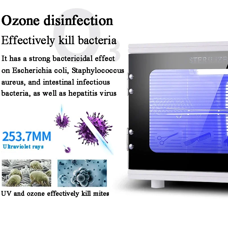 UV-Ozon-Desinfektion sbox UV-Strahlen Schrank Sterilisator Desinfektion werkzeuge für Nagel werkzeuge Schönheits salon Friseur Handtuch