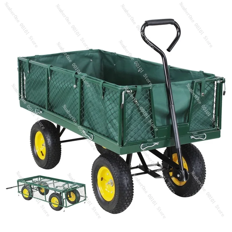 Garden Moving Tool Cart, Garden Pull Cart