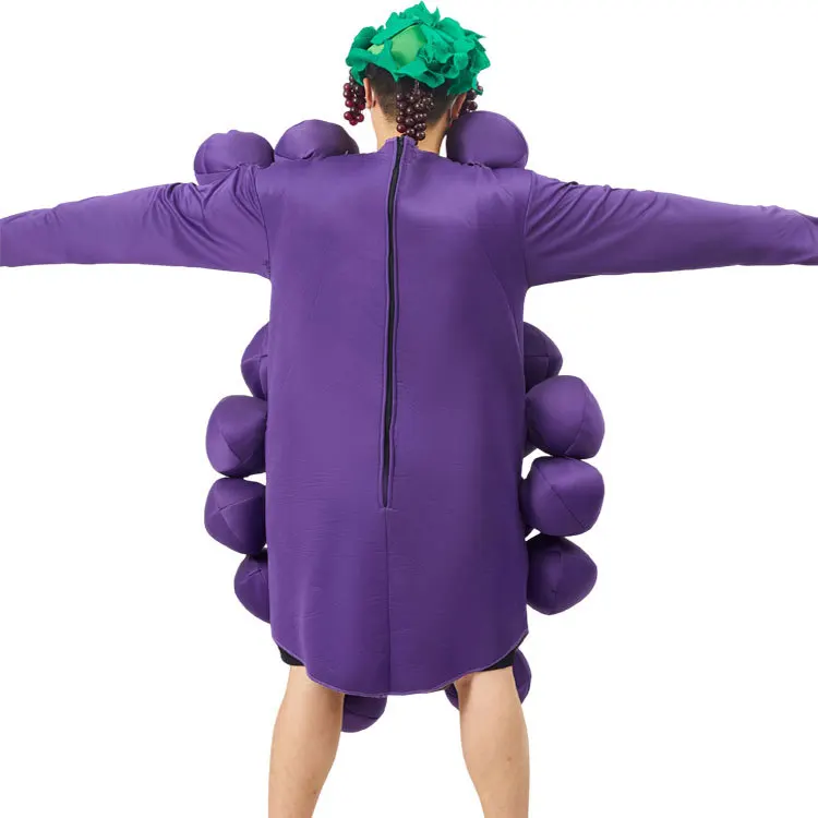 مضحك العنب ازياء تأثيري أداء الحفلات ارتداء غريب الأطوار أزياء الدمية الدعائم الطرف #4