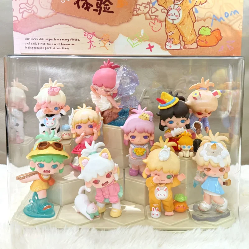 MANCHAO YOBU First Experience Series Blind Box Toys Kawaii Anime Action Figure Caixa Surprise Mystery Box Dolls Girls Gift