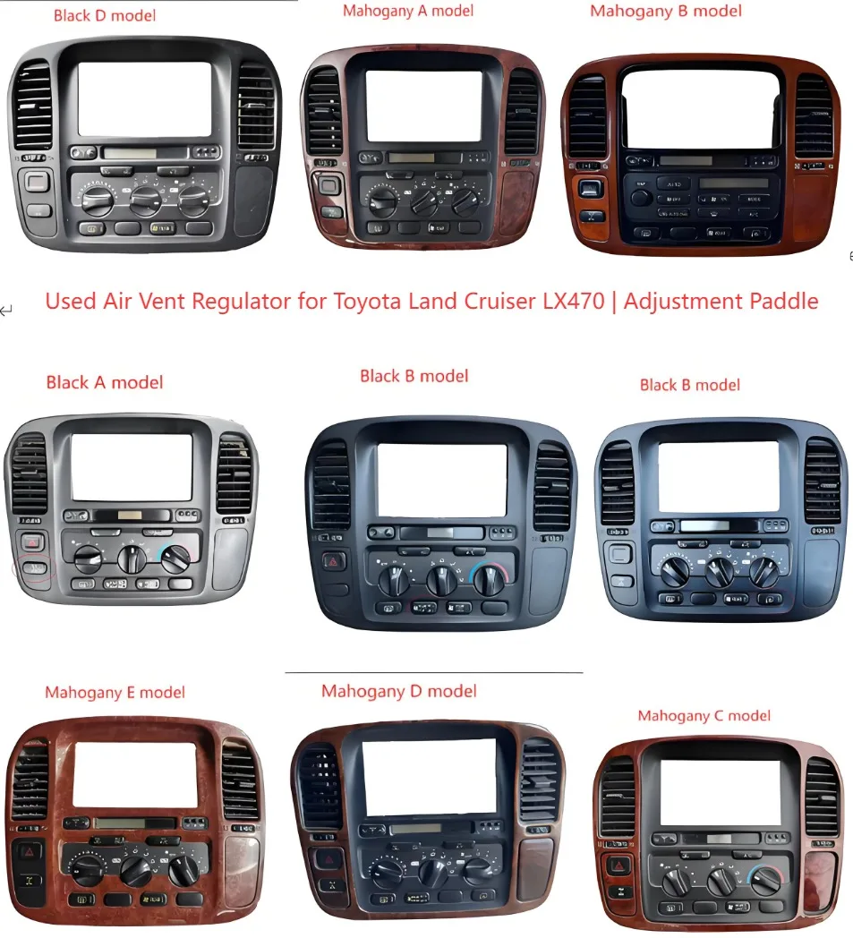 liuquan Used A/C Air Conditioner Outlet Louver Regulator Paddle Blade Adjustment For Toyota Land Cruiser 4500 4700 LX470