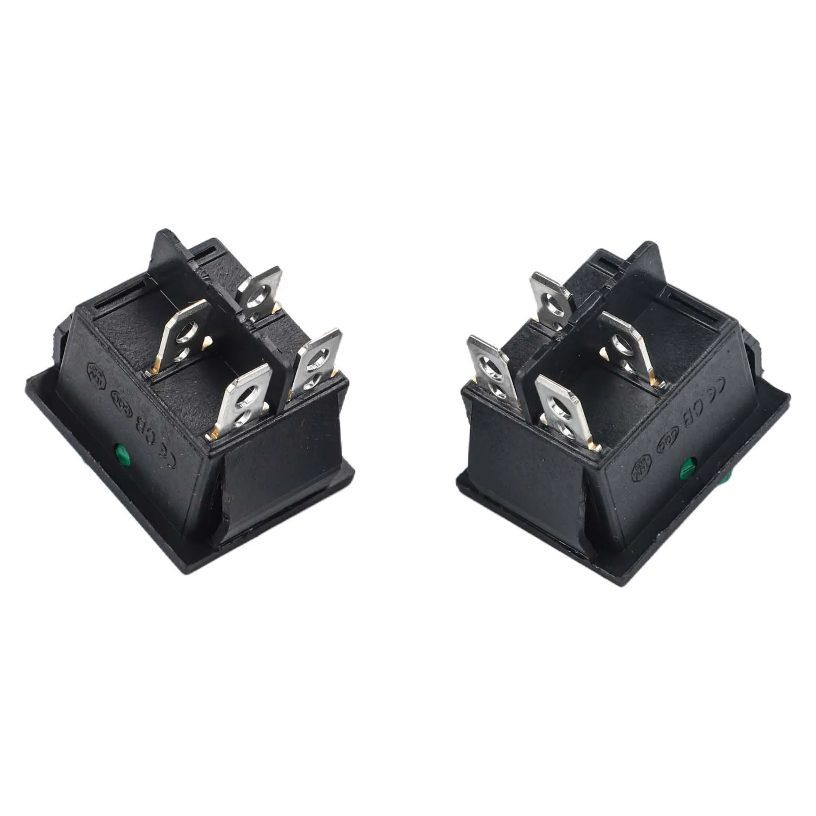 2 Pieces 4Pin KCD4 Rocker Switch Switches Rated 30A 250V 35A 125V Suitable for Numatic Vacuum Cleaner and Devices