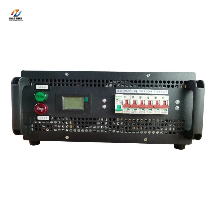 Custom Design Dummy Load Resistor Auto Loadbank Dc 4Kw 54V 6 Levels Power Adjustable Battery Discharge Tester