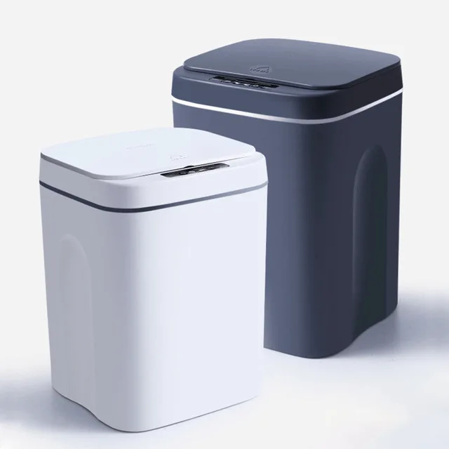 

12/14L/16L Touch-free Smart Automatic Sanitary Box Smart Sensor Trash Can Sensor Electric Trash Can