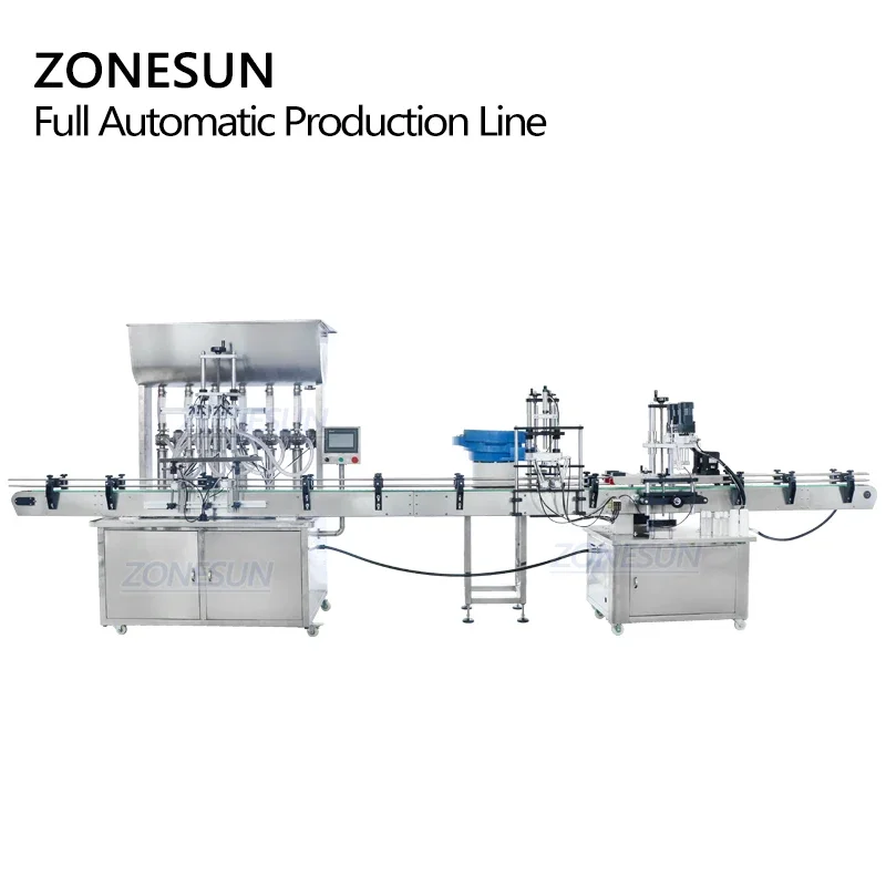 ZONESUN ZS-FAL180AP bouchon de remplissage automatique de bouteille d'ejuice d'arachide pour le vibrateur de Machine d'assemblage de crème de bouteille en verre