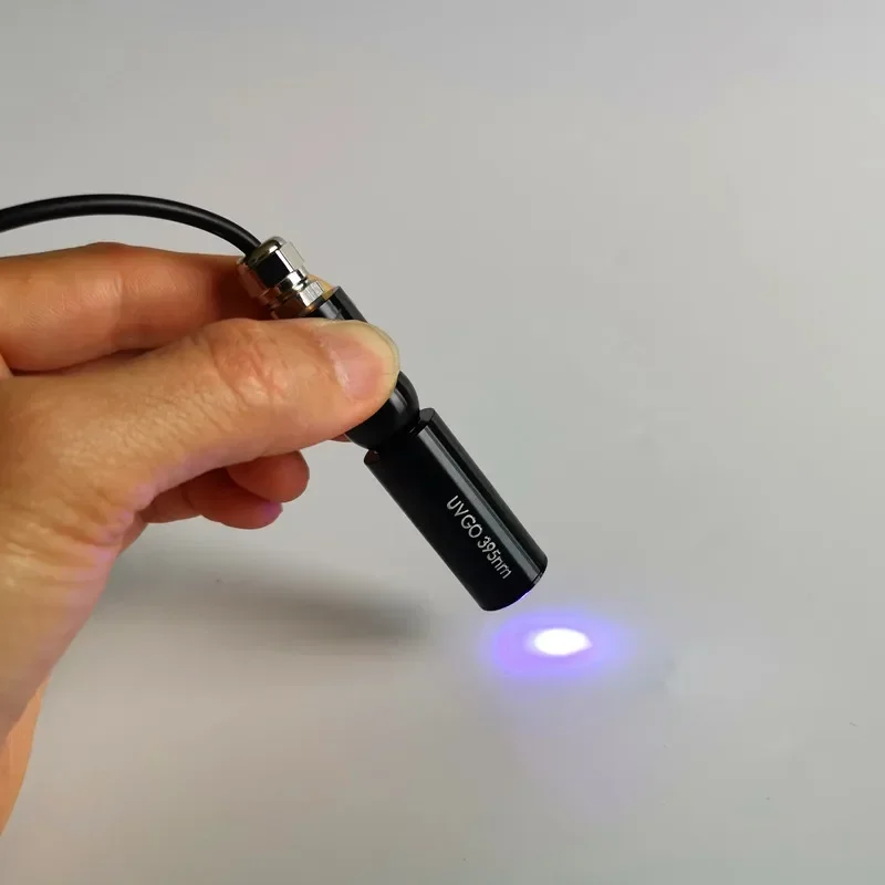 In stockUV Led Desk Lamp for Resin Curing Mini Handheld 365nm Uv Spot Light Ccfl Uv Led Lamp 395nm Black Light Table Gooseneck C
