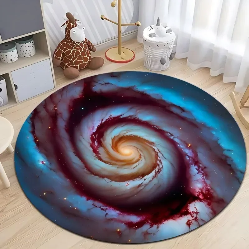 Round Rug – Soft Non-Slip Floor Mat for Bedroom, Living Room & Cozy Home Spaces