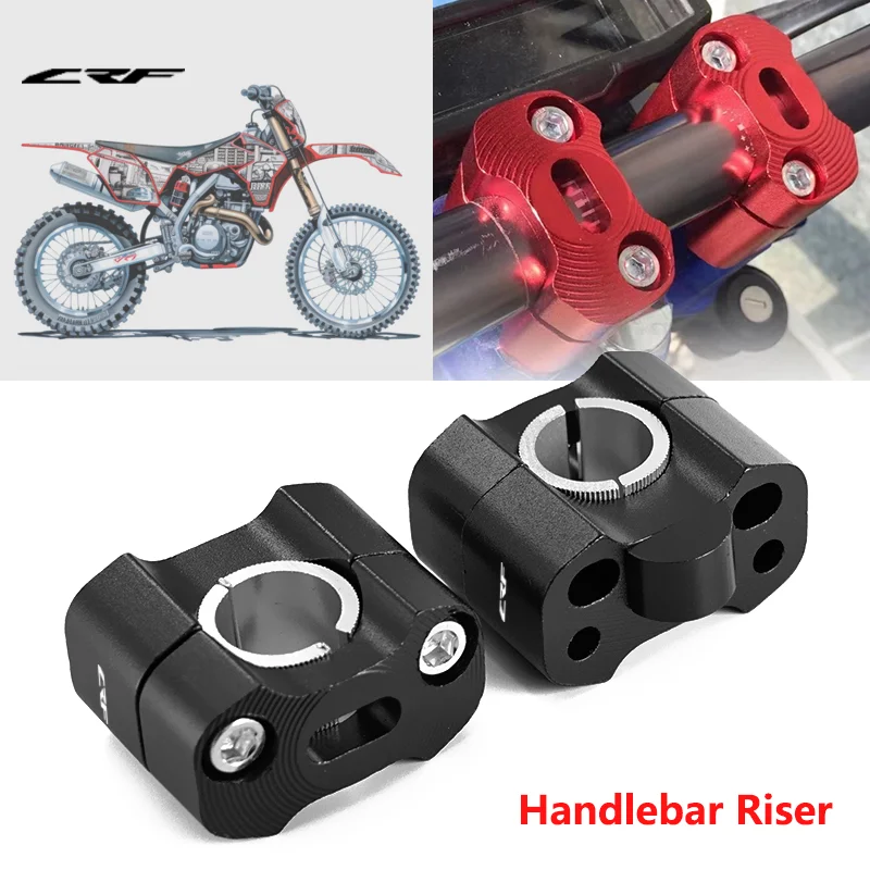 Für HONDA CRF300L CRF250L CRF230 450L CRF250F 250 450 R/X 150 300L CNC 22mm 28mm Lenker Riser Adapter Off Road Motorrad