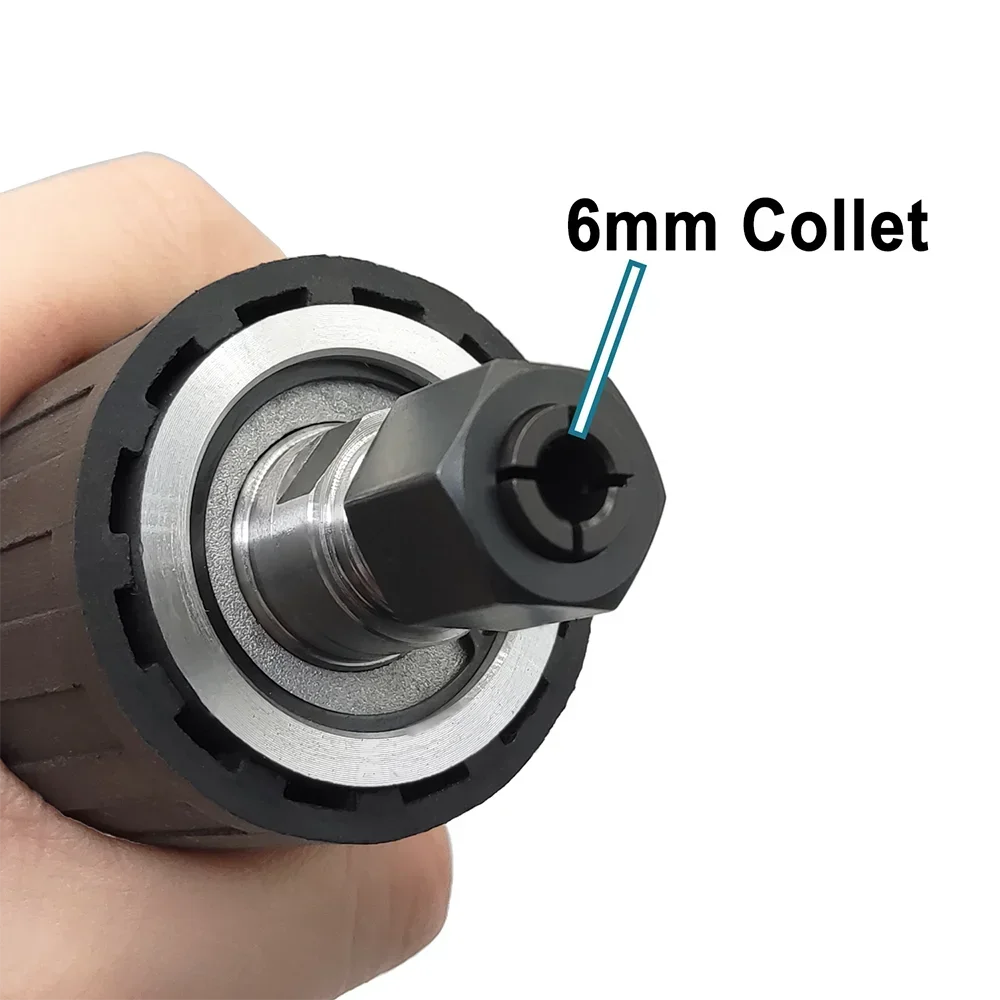 Borstelloze Elektrische Spuitmolen 6Mm Draaiend Gereedschap Met Variabele Snelheid Draadloze Gravure Elektrisch Gereedschap Voor Makita 18V Batterij