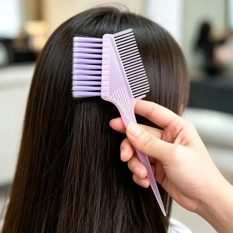 Professioneller Haarfärbe-Pinsel für Salons, Mini-Rutschfester Farbcreme-Pinsel, Haarfärbepinsel, Haarfärbemittel-Applikator, Staubpinsel – Detail 4