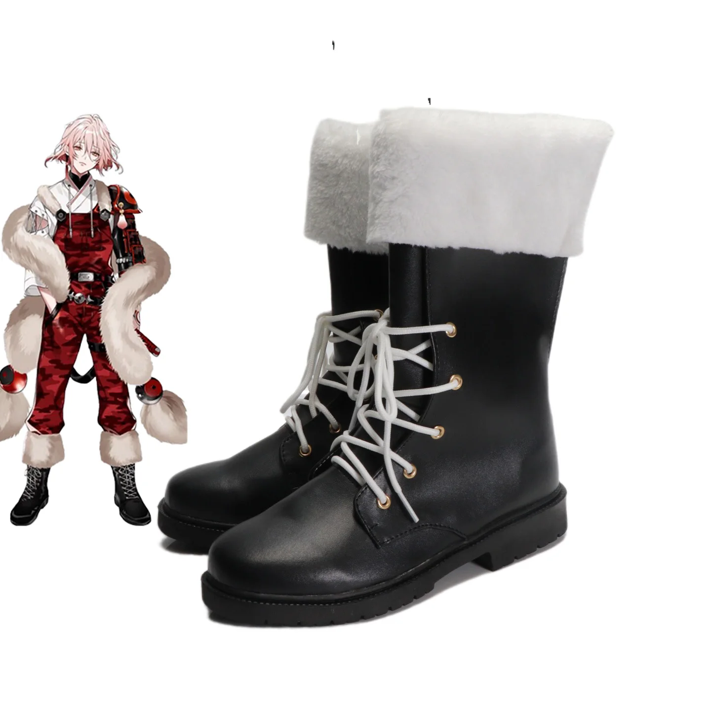 

Touken Ranbu Online Hannjinn Обувь для косплея Аниме Игровой персонаж Хэллоуин Карнавальные сапоги для вечеринок