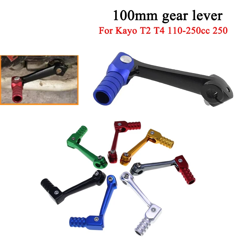 Motorcycle Gear Shift Lever For Kayo T2 T4 T4L BSE Apollo CB 250 50 100 150 200 Engine Dirt Pit Bike Motocross CNC