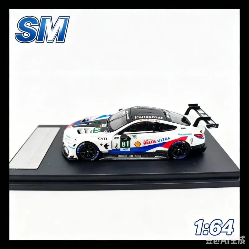 sm-1-64-m8-gte-die-cast-alloy-racing-model-for-boys-gift-collection-souvenir-birthday-gift