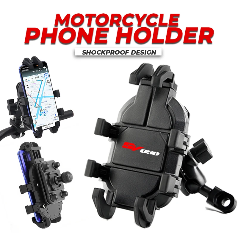 Mobile Phone Holder GPS Stand Bracket Motorcycle Accessories For SUZUKI GSX-S750 GSX-S1000GT Gixxer DR-650 SV650 Accessories
