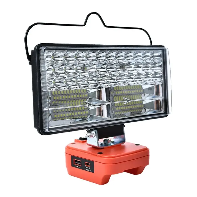 

T21C Led Light For BLACK+ DECKER 20V Max Battery 8 Inch Spotlight Outdoor Work Fishing Light Handheld Emergency Tool Lamp