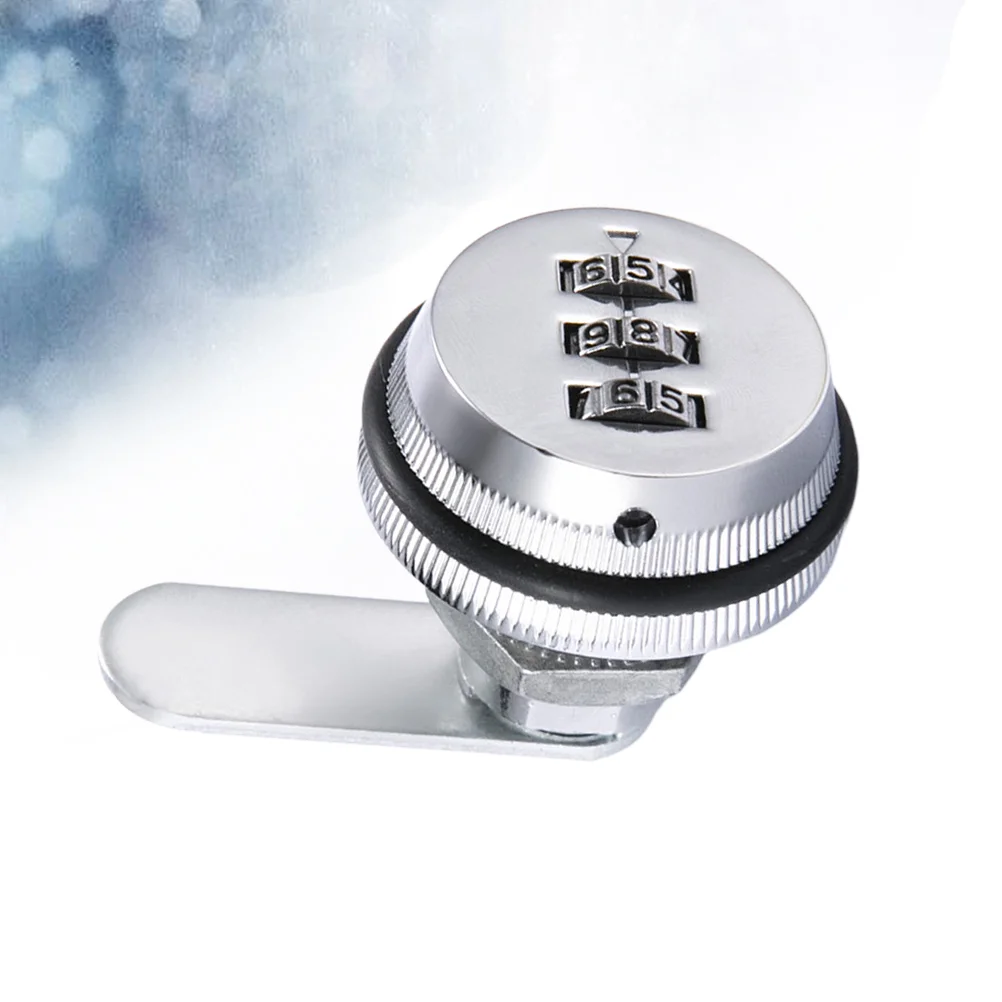 

Security Cylinder Combination Cam Lock 3-Dial Code Camlock for Arcade Drawer Mailbox Combination Lock