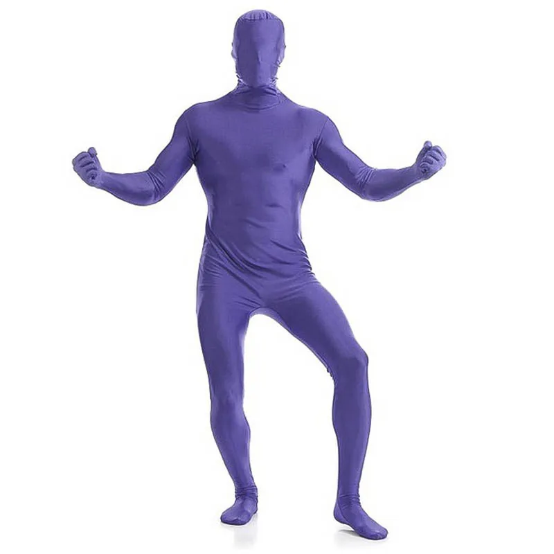 Speerise Adult Spandex Novelty Dancing Full Body Zentai Suit Men Second Skin Tights Bodysuit Catsuit Halloween Costumes Cosplay