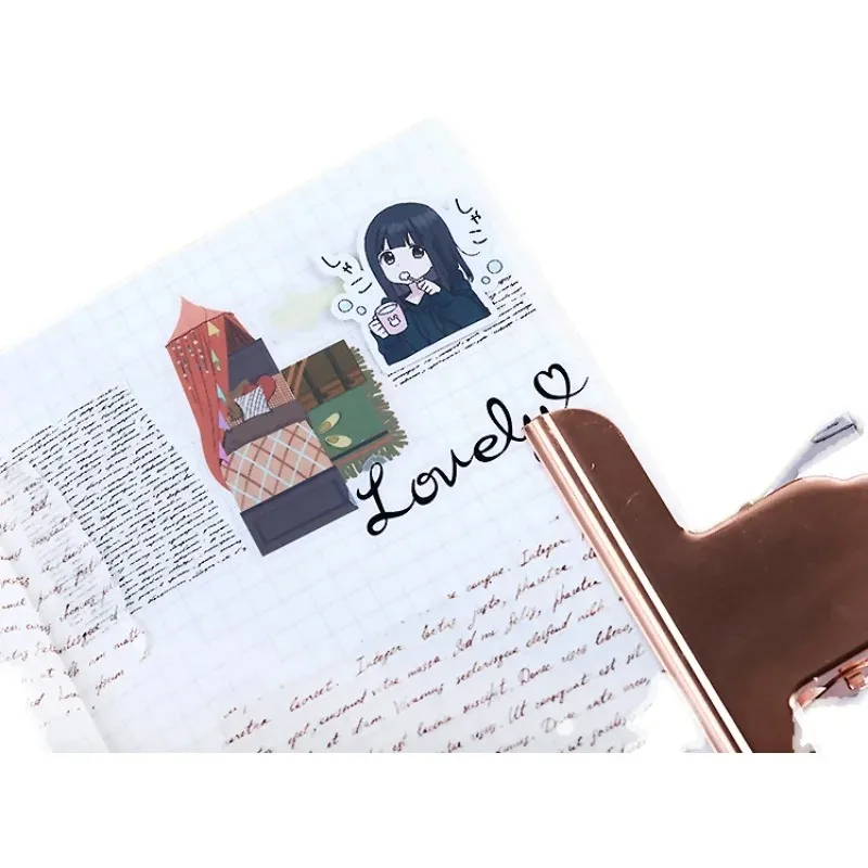 Stickers 40pcs Japanese Cute Girl 3 Hand Account Decoration Pattern Waterproof Material Mobile Phone Bill Sticker Stationary