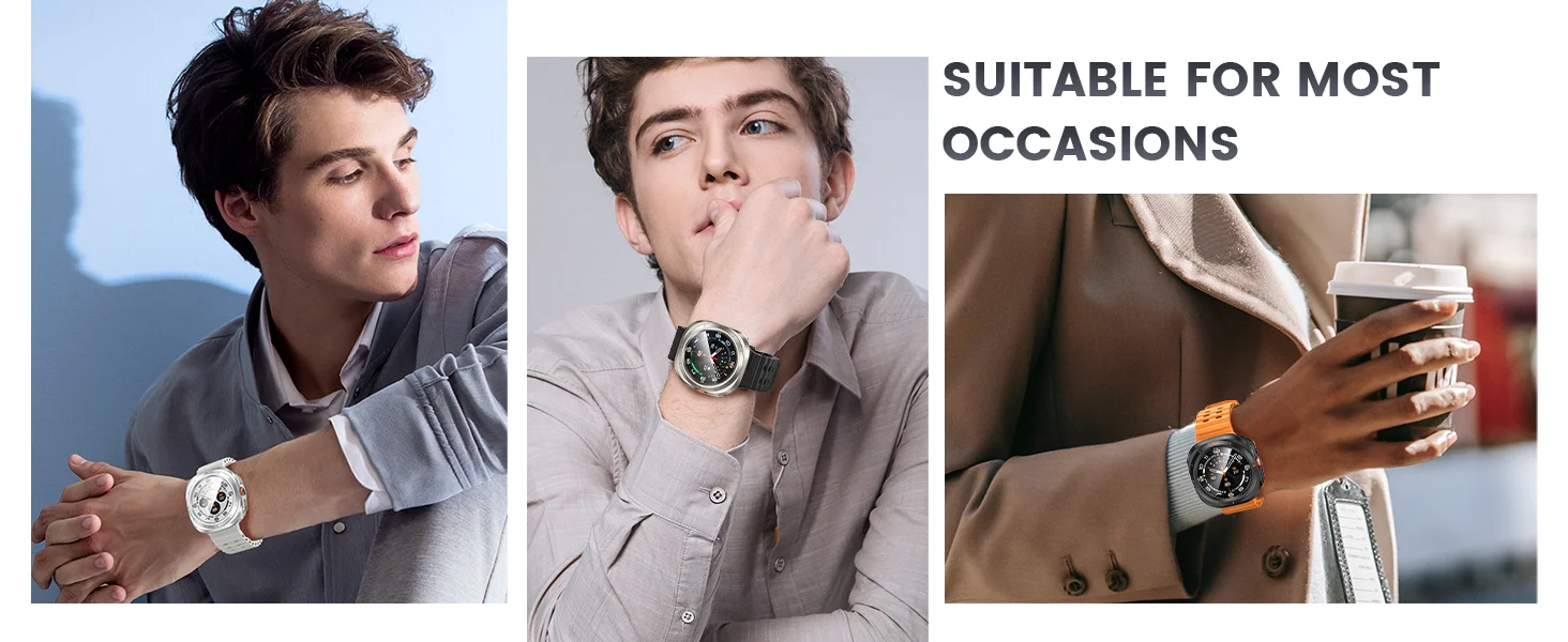 Für Samsung Galaxy Watch Ultra 47 mm Hard Case Gehärtetes Glas Displayschutzfolie für Galaxy Watch 7 Ultra Bumper Zubehör – Detail 6