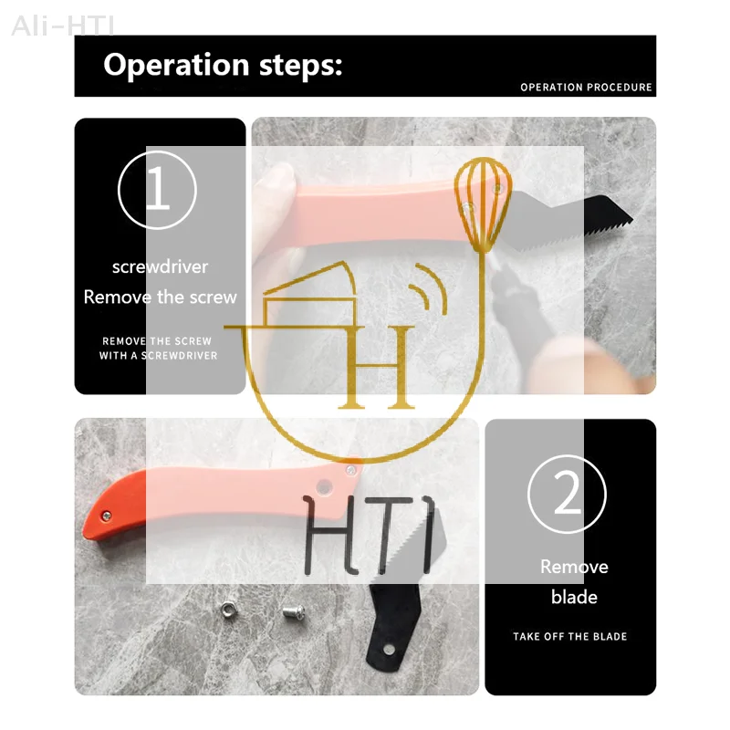 Limpiador de juntas, herramienta raspadora de pintura para papel tapiz, cuchilla cortadora de carburo de tungsteno para limpieza de lechada de azulejos, removedor de azulejos de suelo y pared