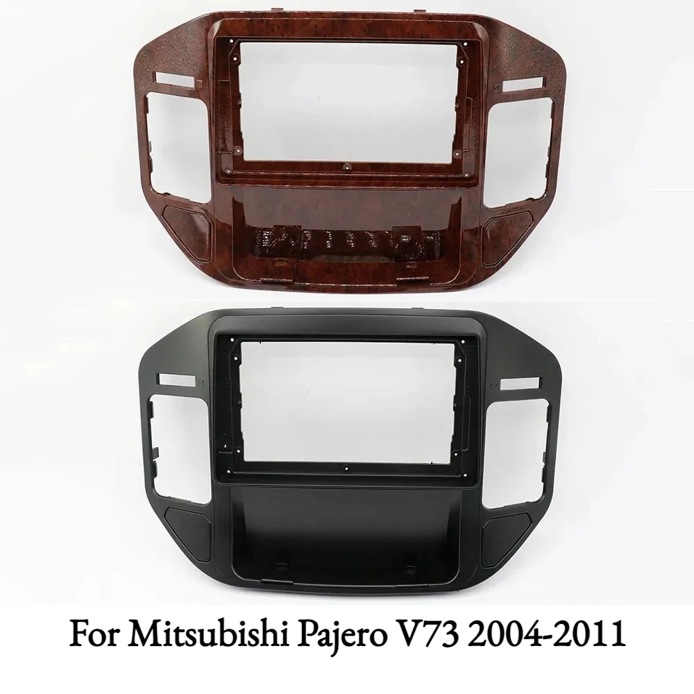 

9-дюймовая автомобильная панель радиоприемника для Mitsubishi Pajero V73 2004-2011, Android GPS MP5 Stereo 2 Din, комплект рамы приборной панели