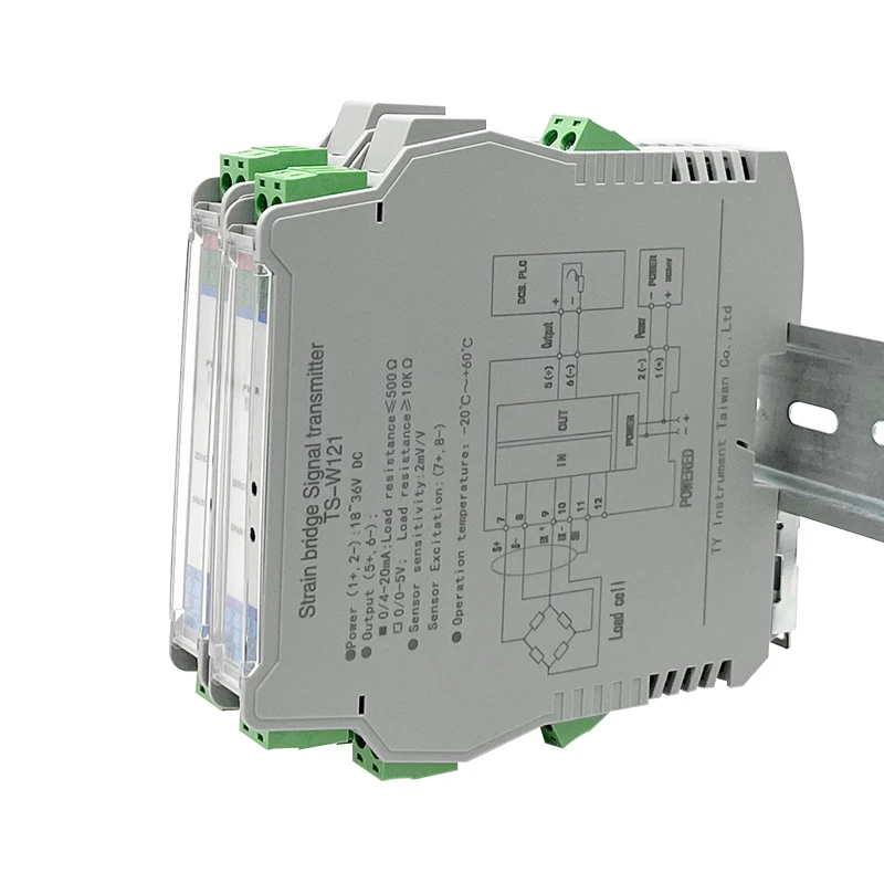 Precision Weighing Transmitter Tension Compression Load Cell Strain Bridge MV Millivolt Signal Amplifier 4-20mA ±10V