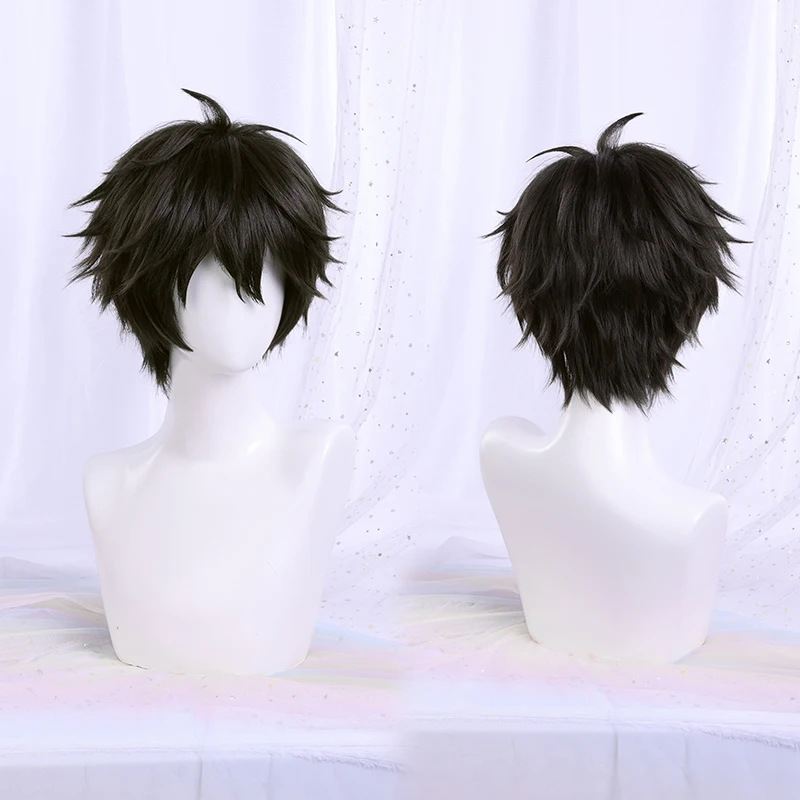 Honkai Star Rail Dan Heng Косплей Парик Хэллоуин Рождество Ролевая вечеринка Комикс Выставка Игра Анима Новый Mooyiyi cos короткий