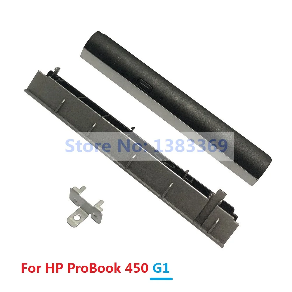 DVD-RW Optical Drive Caddy Bezel Door Cover Faceplate Front Panel Bracket Tail Metal Holder for HP ProBook 450 G1 G3