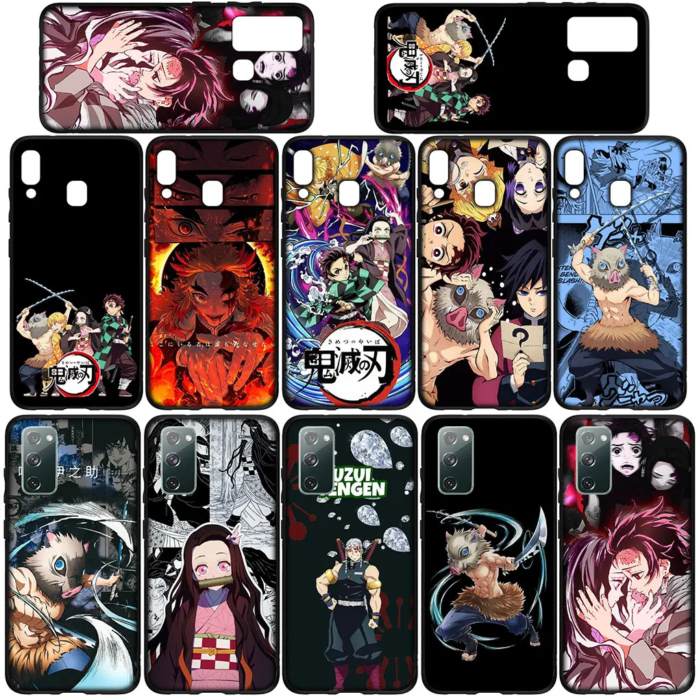 Demon Slayer Hashibira Inosuke Nezuko for Realme C2 C3 C12 C25 C15 C21Y C25Y C21 C11 C31 C30 C33 5 9I 6 7 8 Phone Cover Case