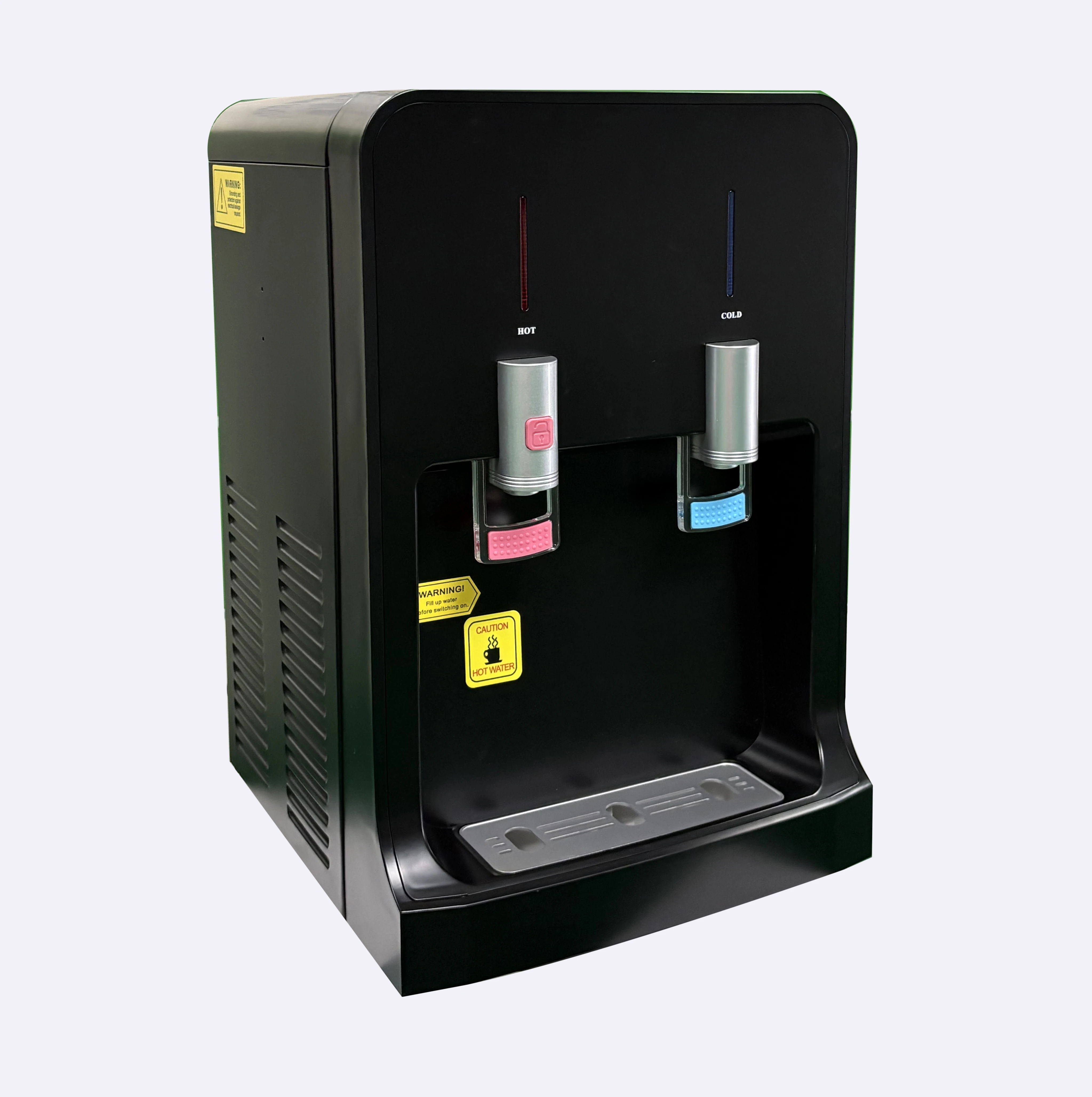 Factory Outlet Plastic ABS Countertop  Hot and Cold  Water Dispenser with Child Safety Lock for Hotel  Household  Office