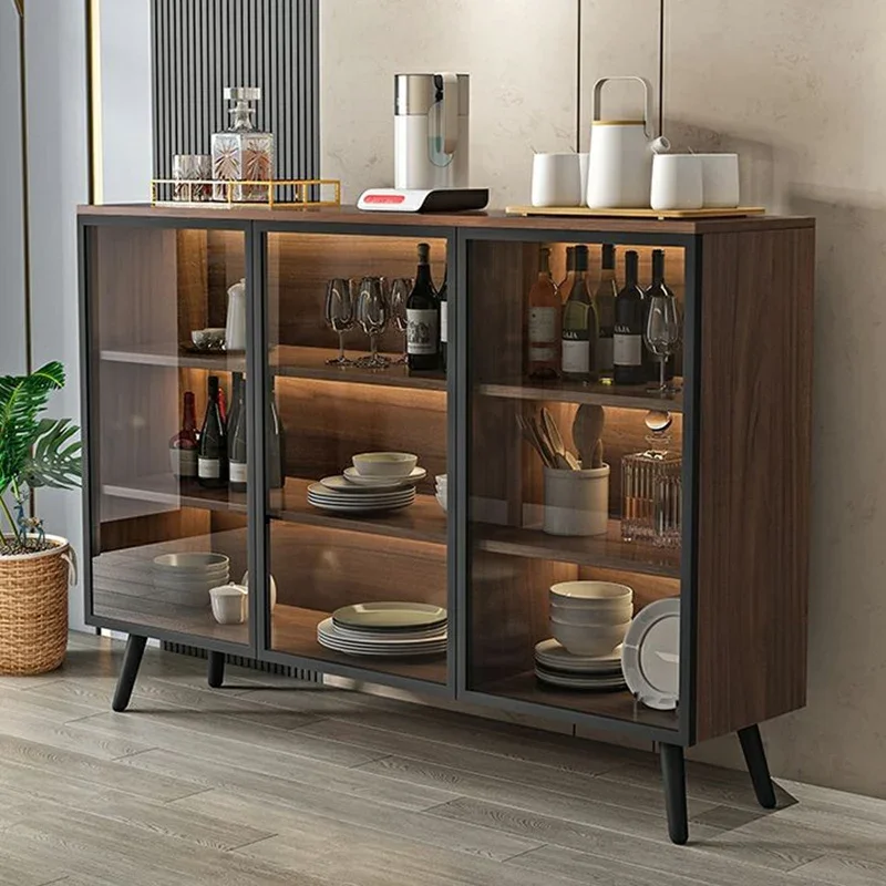 

Luxury Cute Display Cabinet Glass Door Modern Elegant Storage Cabinet Aesthetic Drawer Szafki Do Salonu Living Room Furniture