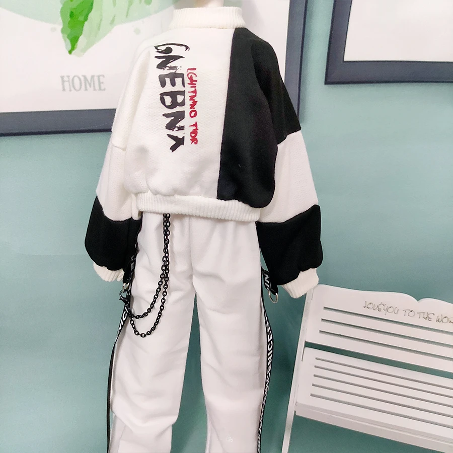 

1/3 1/4 1/6 Кукольный костюм для 60/45/30 см, мужская или женская кукла Bjd, повседневный костюм, игрушки для девочек, аксессуары для кукол, без куклы