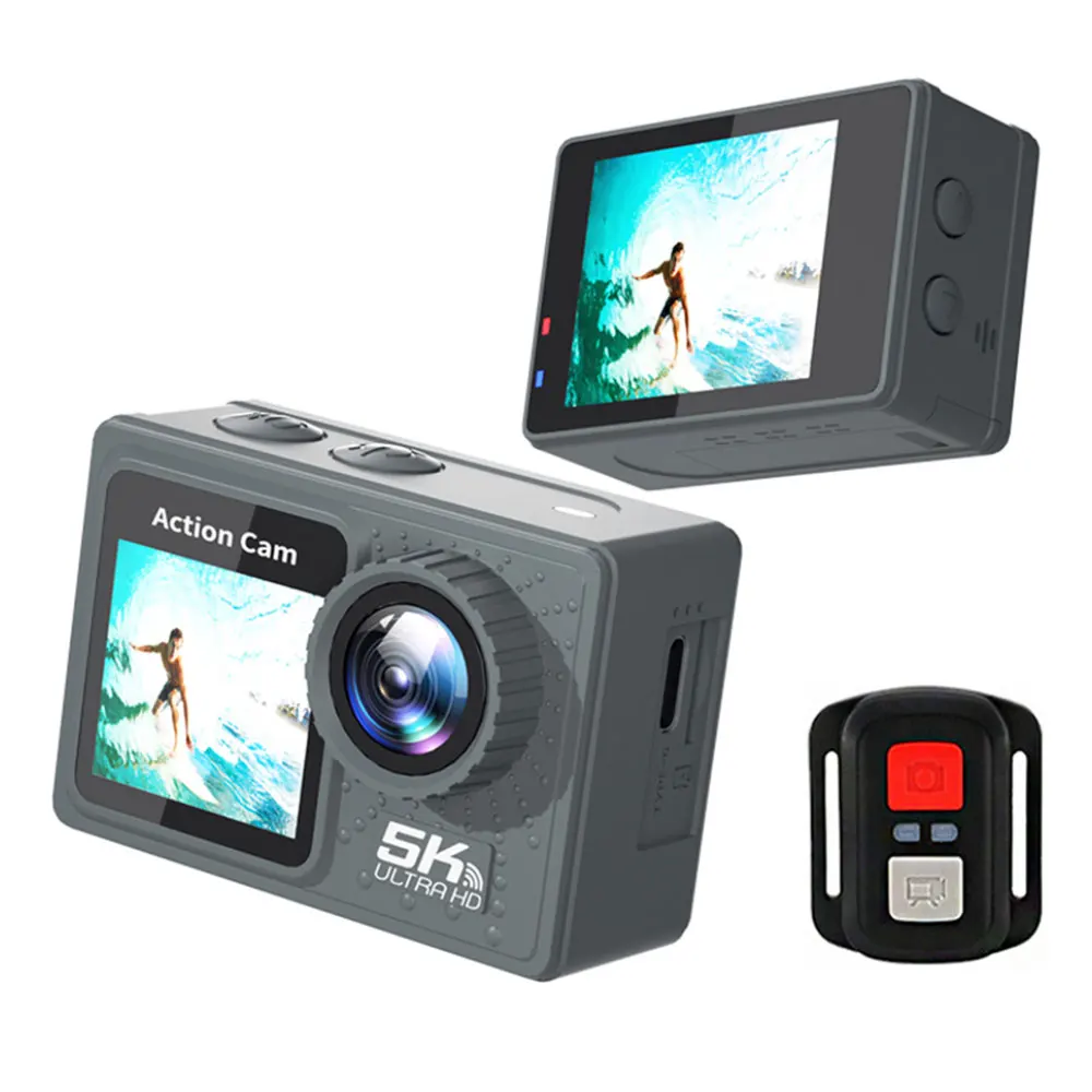 AliExpress Sherway 5K Action Camera Pro WiFi Remote Control Sport Camera with EIS HD 1080P 60FPS Bicycle Motorcycles Helmet Video Recording Cameras