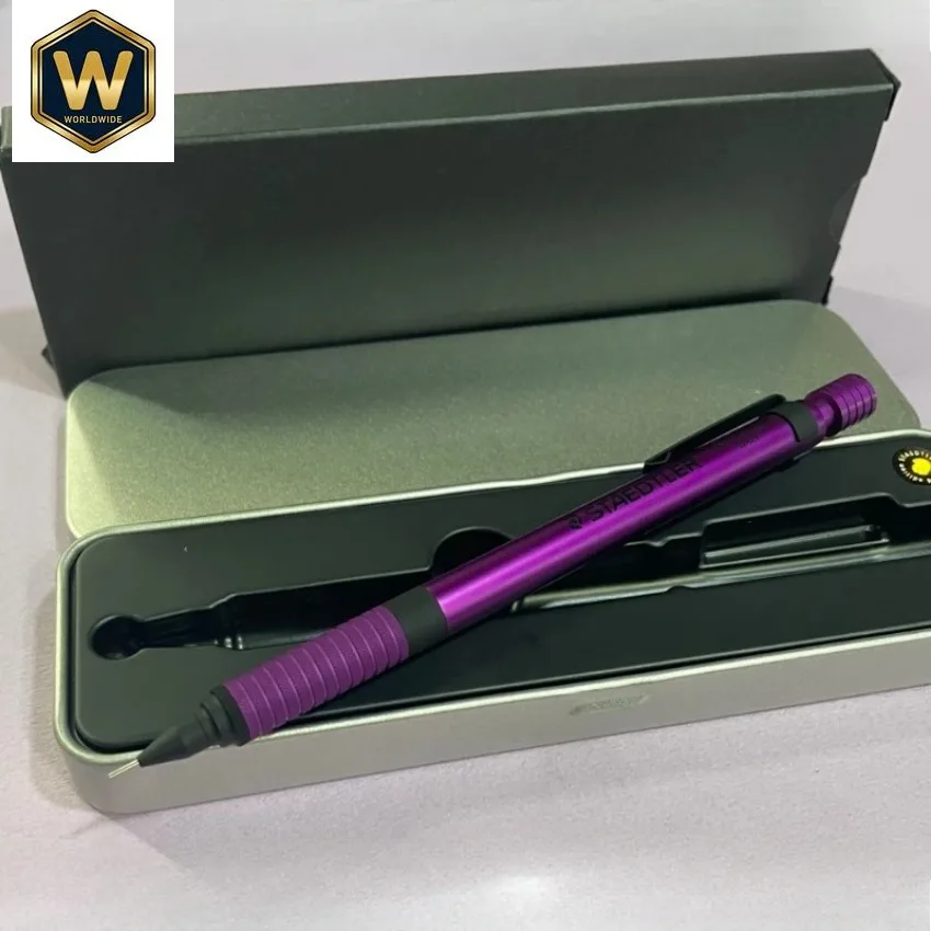 Staedtler Limited Edition Japan Stationery 925 Purple Metal Bar 0.5mm Break-proof Drawing Mechanical Pencil