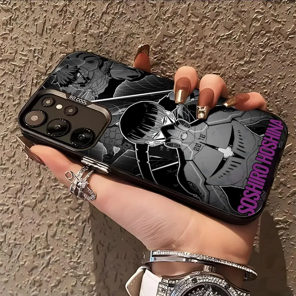 Kaiju No.8 Hoshina Soshiro Phone Case for Samsung Galaxy A57 56 55 54 52 37 36 35 34 27 26 25 17 16 5G Colorful Silver Cover