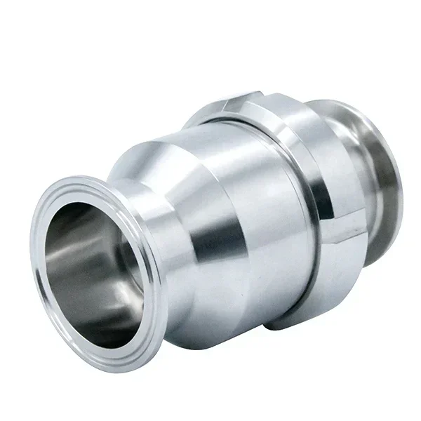 Compass Food Grade Stainless Steel Non Return Valve Sanitary Tri Clamp Check Valve