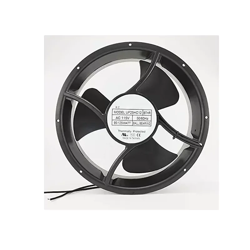 For AAA UF25HC12BTHR 115V 125W 25.4CM Cabinet Cooling Fan Distribution Cabinet Axial Flow Fan