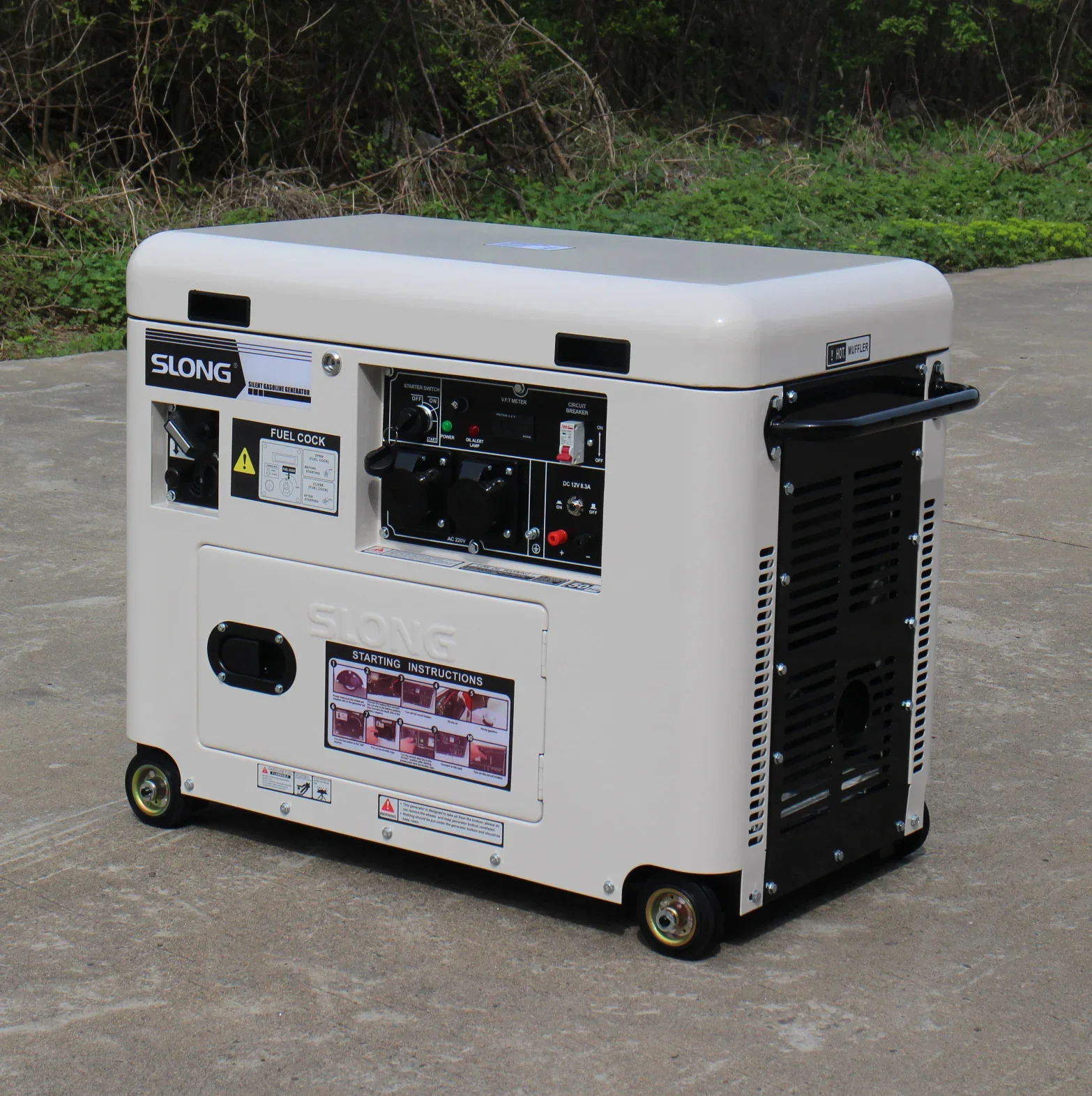 E.SLONG 220 VOLT PORTABLE OLINE POWER GENERATOR 7500W