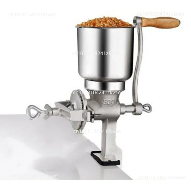 Hand Mill Peanut Household Pepper Corn Grinder Granulator Grain  Manual Small Electroplating