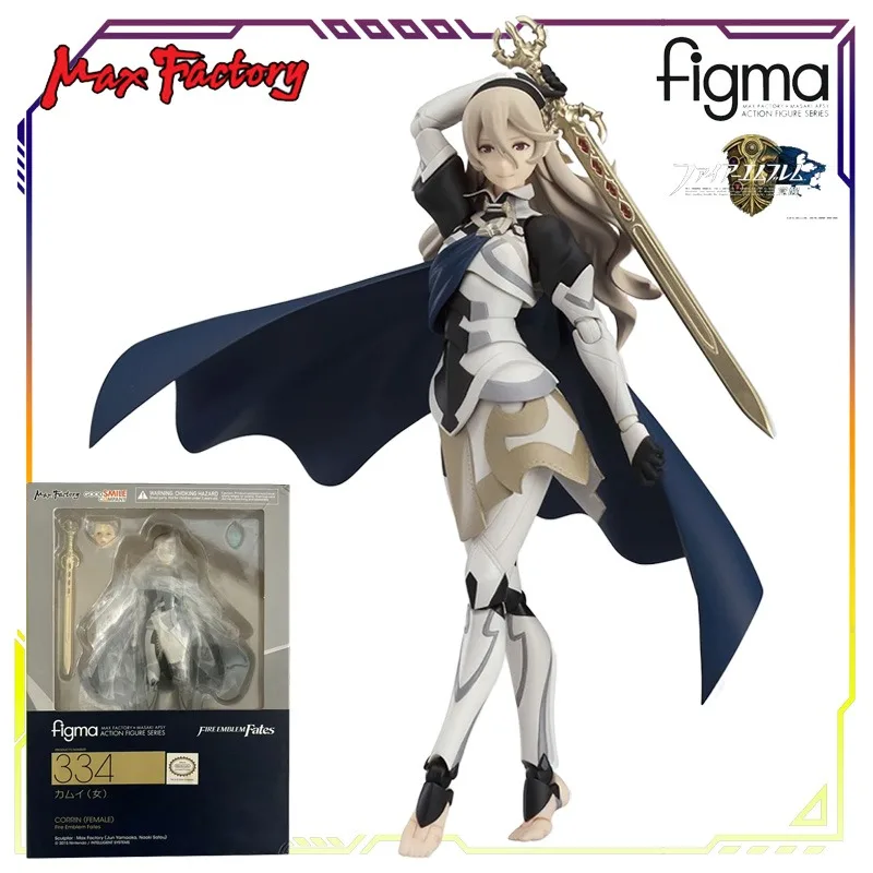 Max Factory Original Figma Fire Emblem Serie 245 Luchina 334 Kamui Anime Action Figur Modell Spielzeug Ornamente Geschenke für Jungen