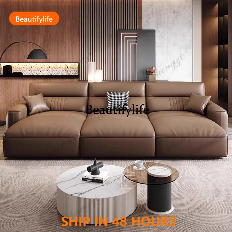 03 A68 Genuine Leather Living Room Sofa Extendeble Bed Lazy Cinema Sofas Design Relax Armchairs Muebles Para Habitacion Furnitur