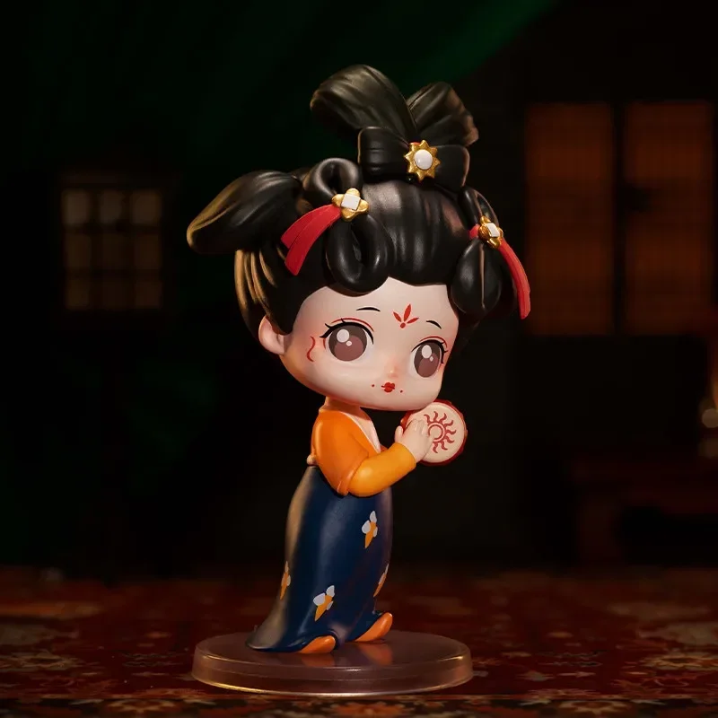 W magazynie Oryginalny POP MART Palace Banquet in Tang Dynasty Series Blind Box Zabawki niespodzianka pudełko dla lalek Tajemnicza figurka akcji